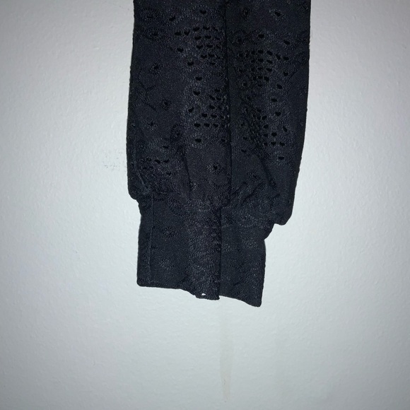 Black Kirious Los Angeles Long Sleeve Blouse - Picture 6 of 8